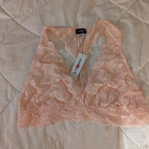 Cosabella XL lace racer back bra